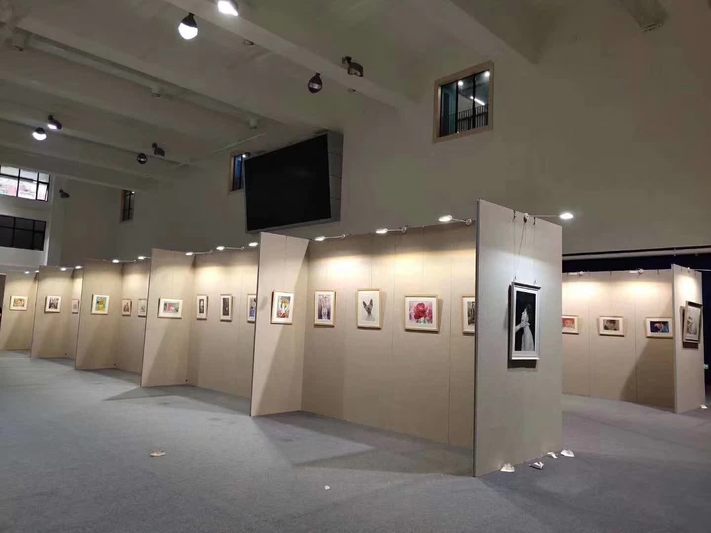 2.4米米黃色無縫展板